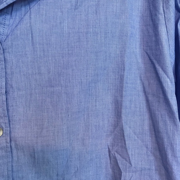 NWT H & M Blue Button Down - Picture 3 of 4